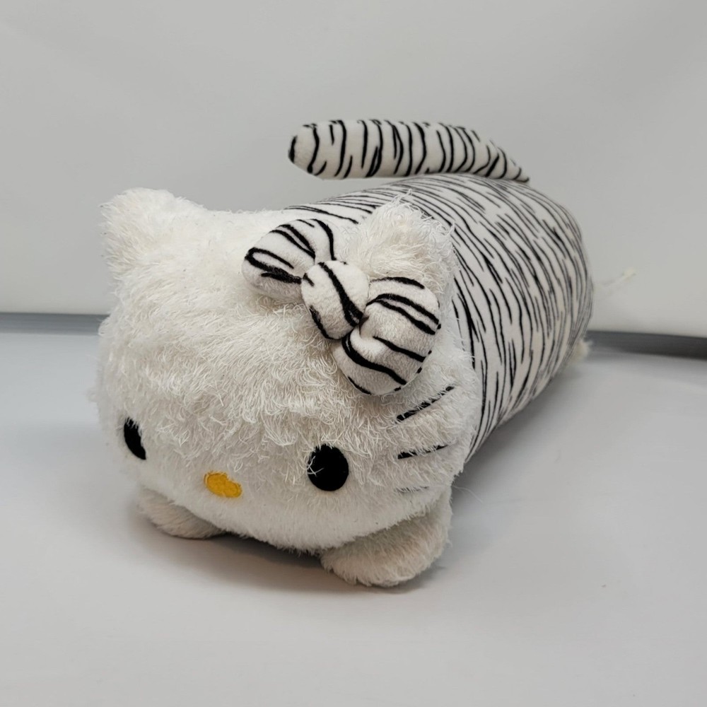Vintage Hello Kitty Sanrio Pillow Plush Cushion y2k black white